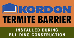 KORDON Termite Barrier Installed During Building Construction